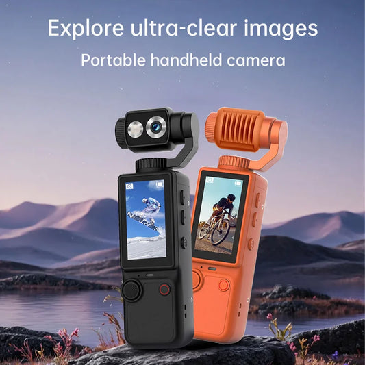 2026 new 4K Vlog camera portable pocket sports camera touch screen 16x optical autofocus anti-shake camera video 180° lens flip