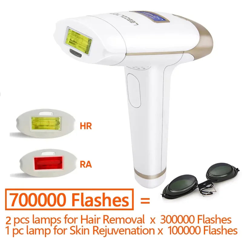 Lescolton 2in1 IPL Epilator Hair Removal LCD Display Machine T009i Laser Permanent Bikini Trimmer Electric Depilador a laser